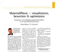 Materialflüsse − visualisieren, bewerten & optimieren